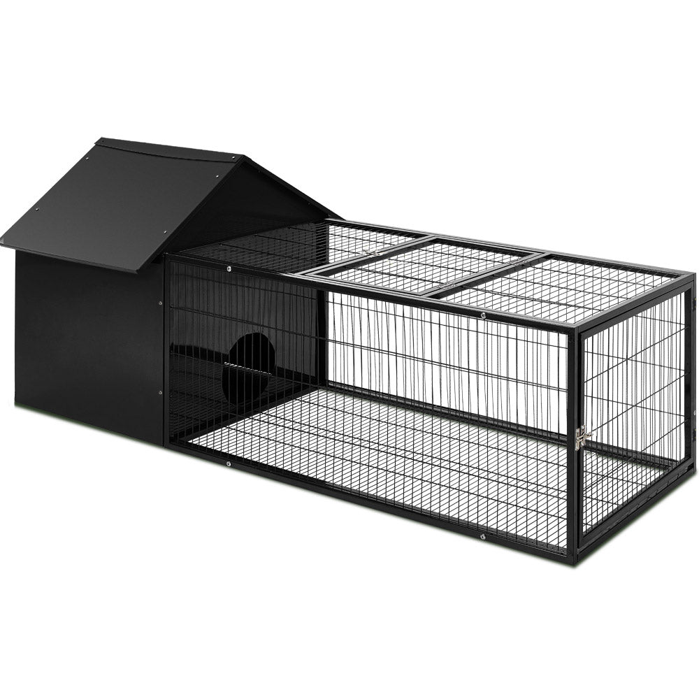 170—65 cm Metal Hutch & Enclosure for Rabbits & Guinea Pigs