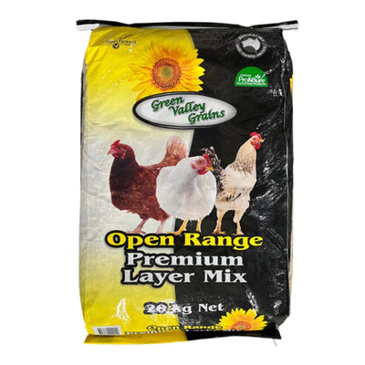 Green Valley Open Range Premium Poultry Layer Mix 20kg