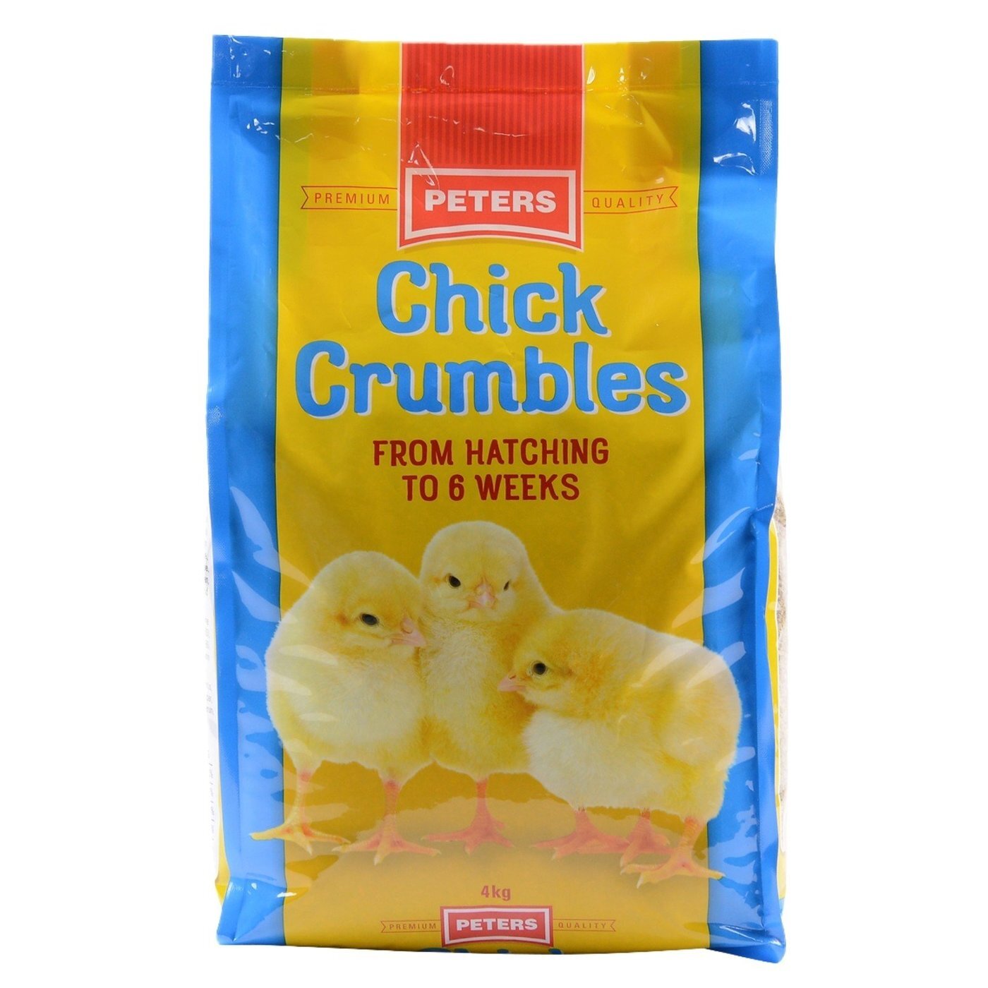 Peters Chick Crumbles From Hatching To 6 Weeks Chicken Feed 4kg