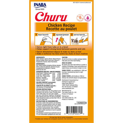 Inaba Cat Churu Puree Chicken 56g 6pk