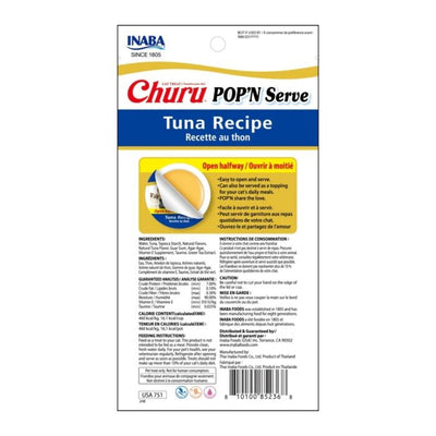 Inaba Cat Churu Pop N Serve Tuna 70g 4pk