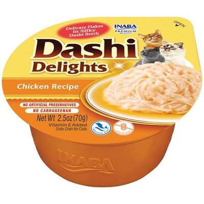 INABA DASHI DELIGHTS CUP CHICKEN CHEESE 70G 6PK