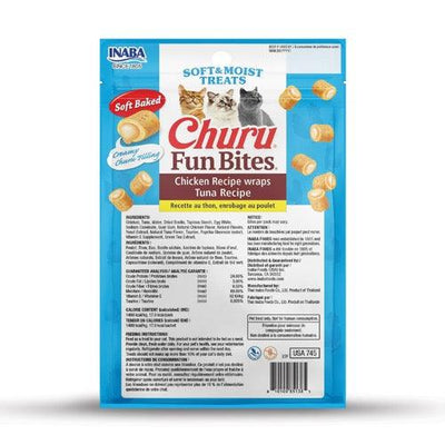 Inaba Cat Churu Fun Bite Chicken Wrap Tuna 36g 6pk