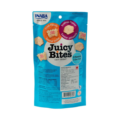 Inaba Juicy Bites Cat Treat Scallop & Crab Flavor 6 X 34g