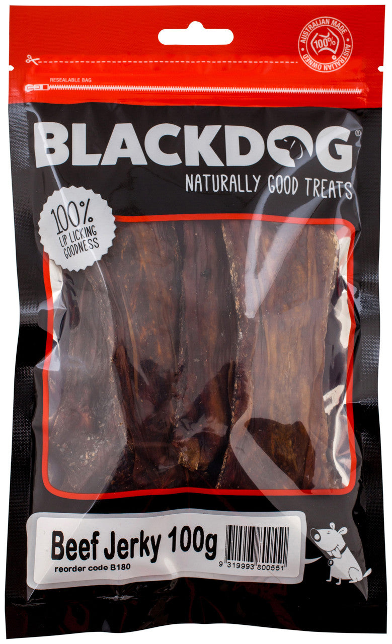Black Dog Beef Jerky 100g