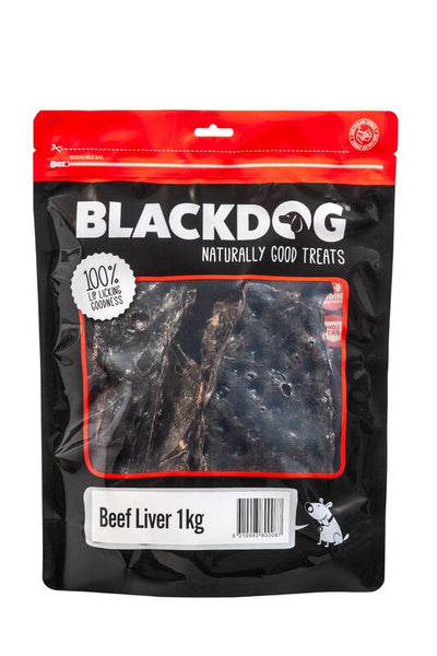 BLACK DOG BEEF LIVER 1KG