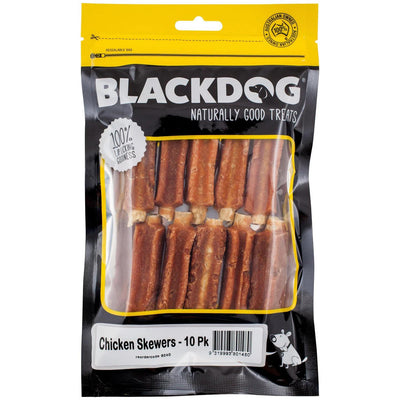 BLACK DOG CHICKEN SKEWERS 10PK