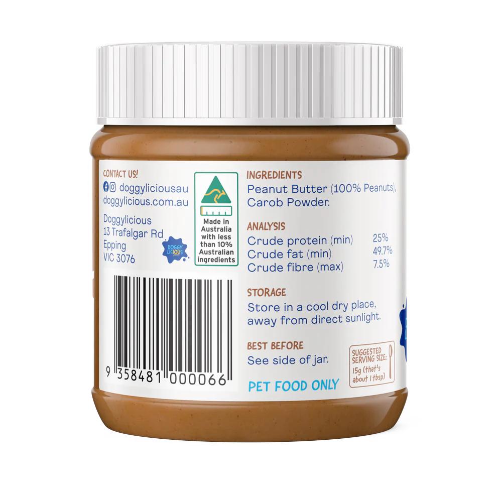 Doggylicious Doggy Carob Butter 250g