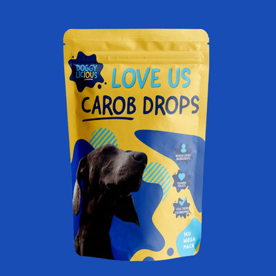 DOGGYLICIOUS TRAINING DROPS CAROB 1KG