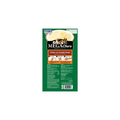 Inaba Dog Churu Meal Topper Chicken Pumpkin 144g 6pk