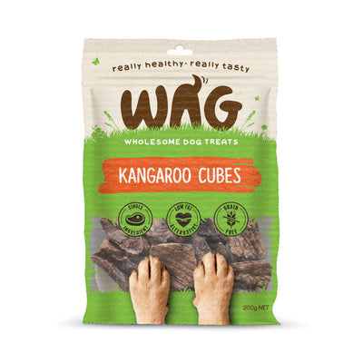 WAG KANGAROO CUBES 750G
