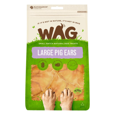 WAG PIG EAR LARGE 5 PACK