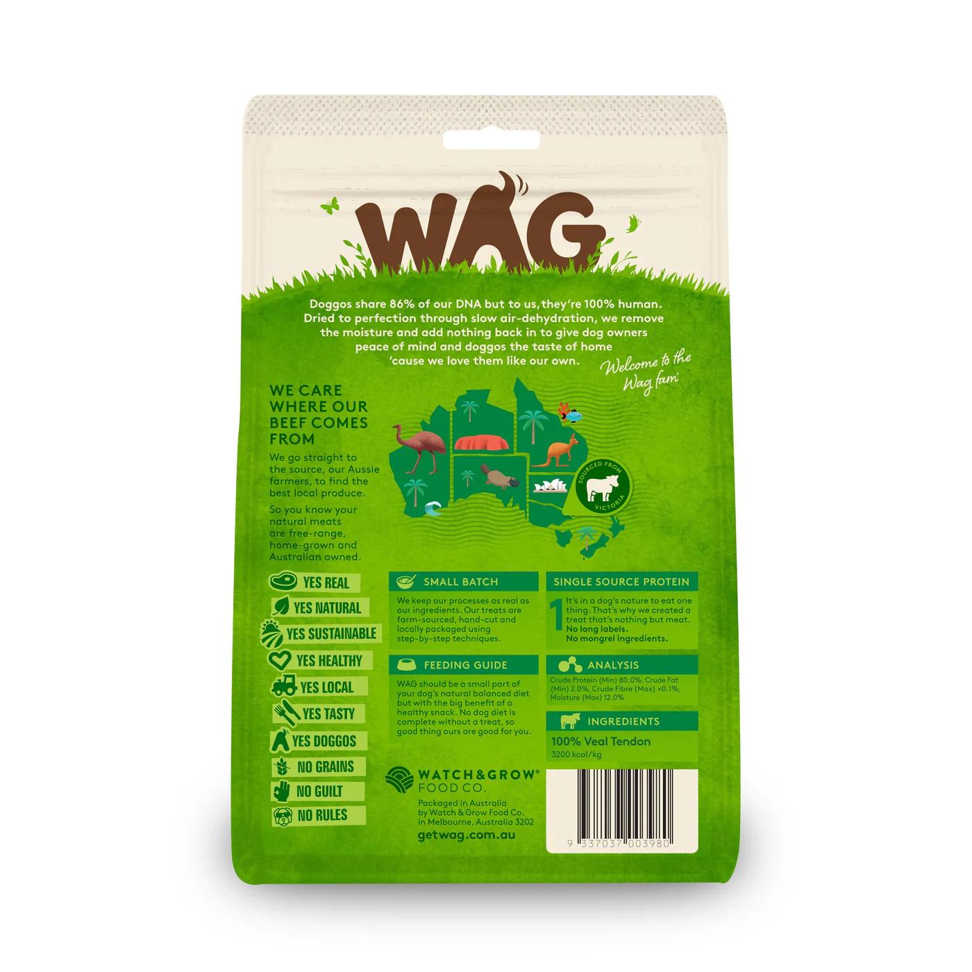 WAG Veal Tendons 200g Treats