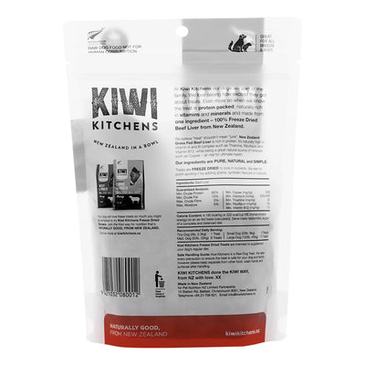 Kiwi Kitchens Freeze Dried Beef Liver Treat 110g