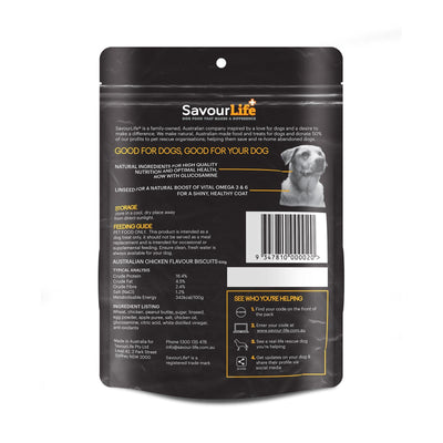 Savourlife Australian Chicken Biscuits Dog Treats 500g