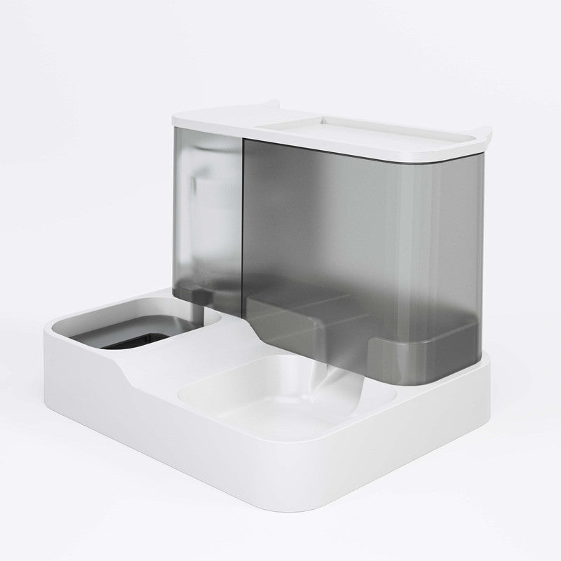 Andala Pets Grey 3L Automatic Cat Feeder And Waterer