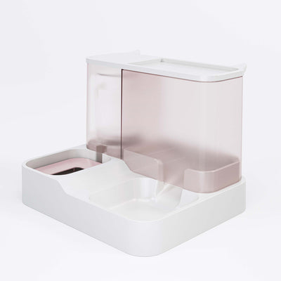 Pink 3L Automatic Cat Feeder And Waterer