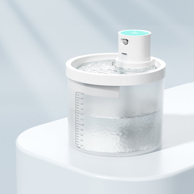 Andala Pets Blue Wireless Automatic Water Fountain