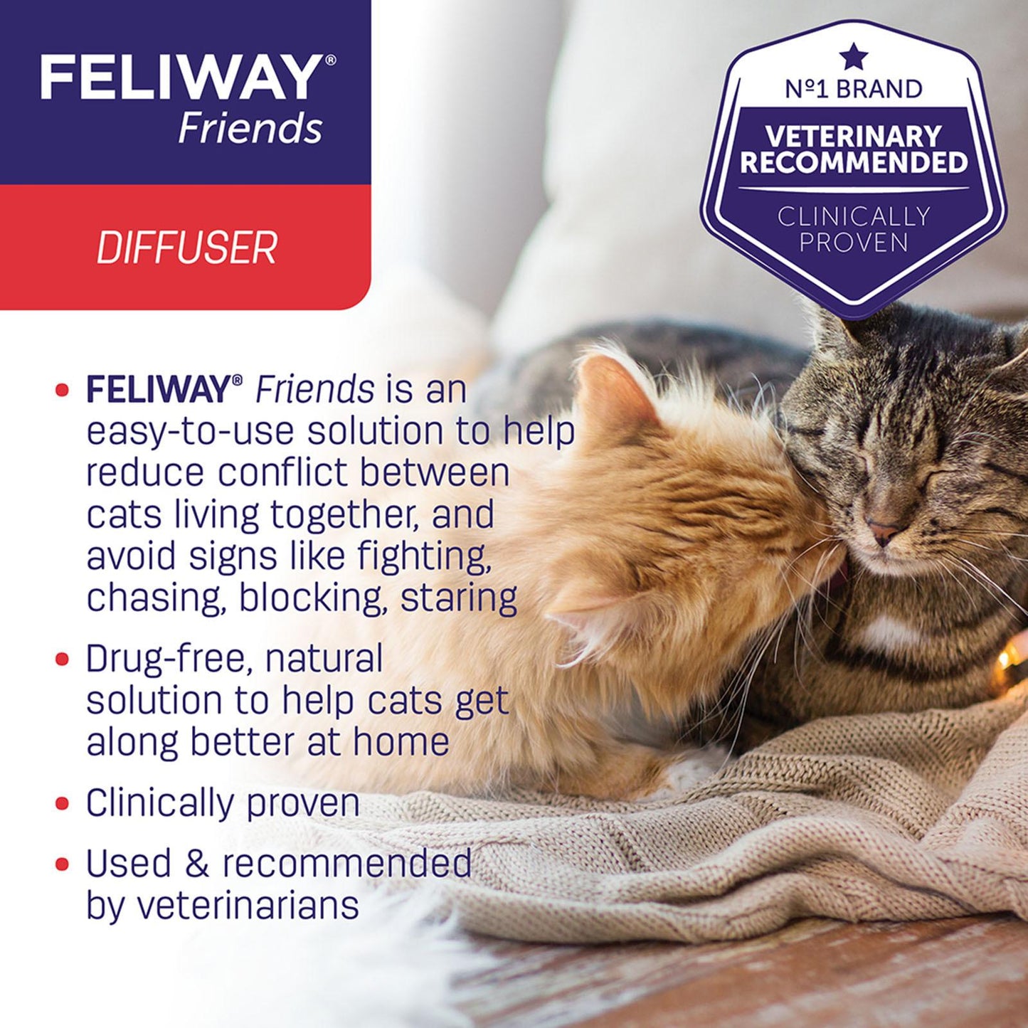 Feliway Friends 48ml Refill