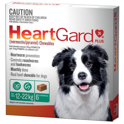 HEARTGARD PLUS GREEN 6