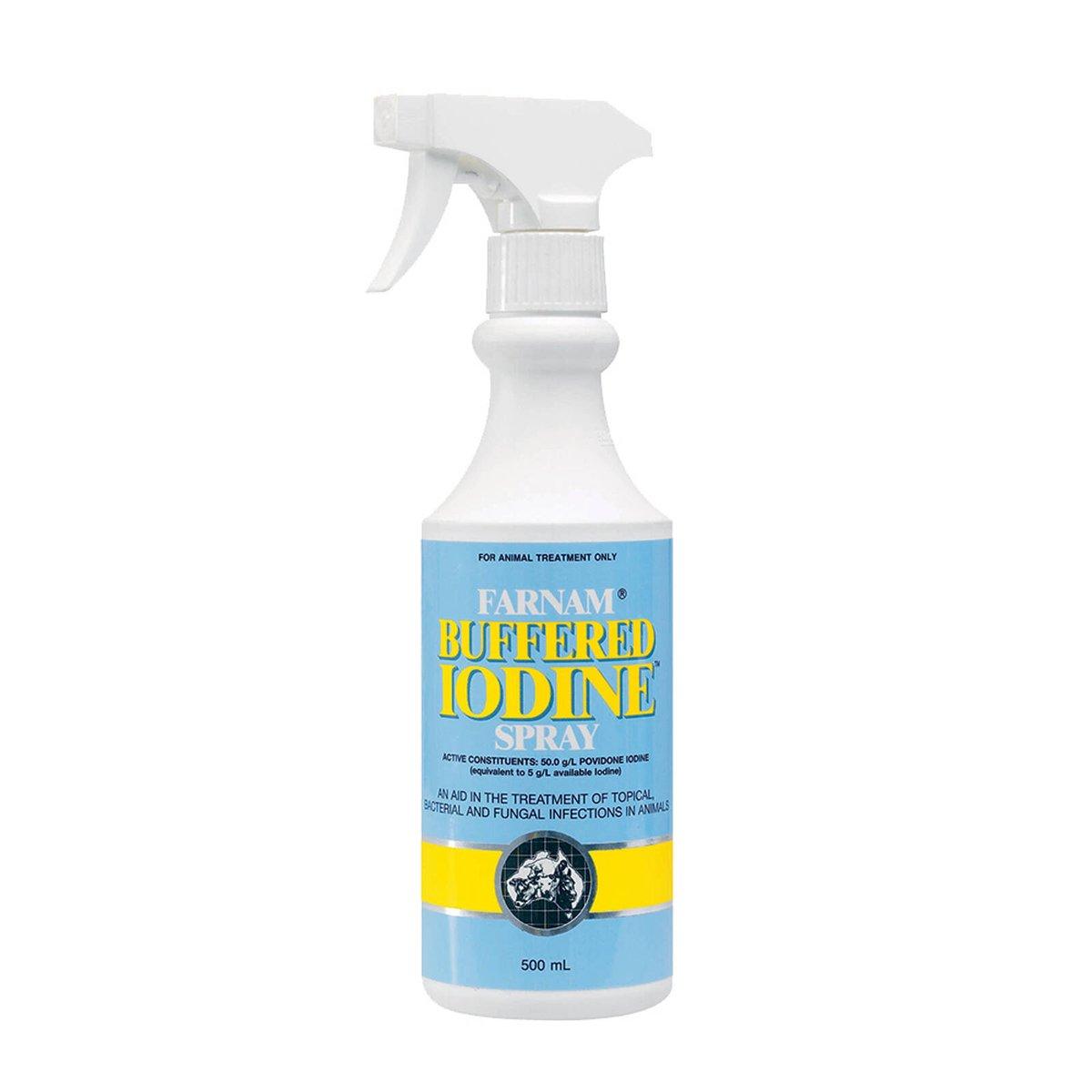 International Animal Health Farnam Buffered Iodine Spray For Horses 500ml