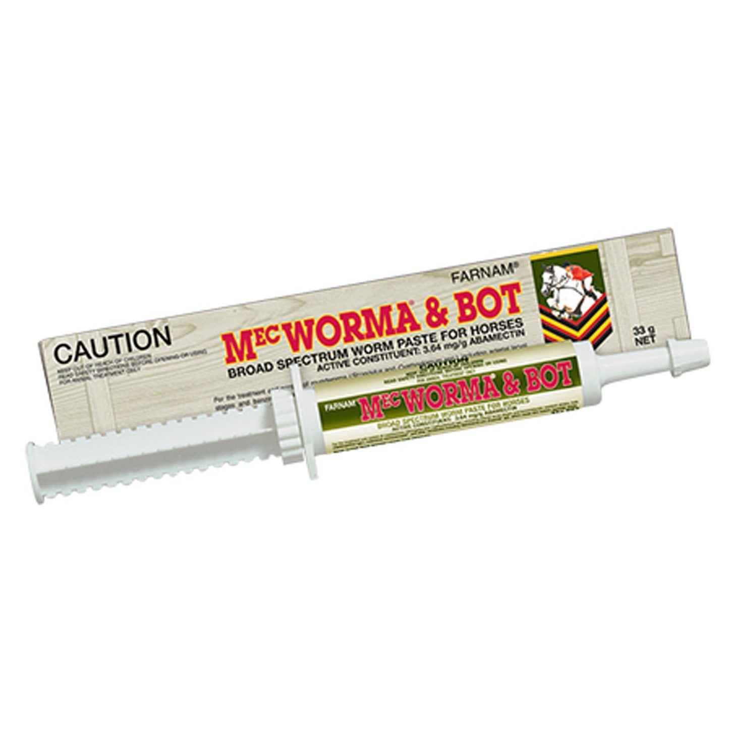 International Animal Health Mecworma & Bot Wormer Paste 33g