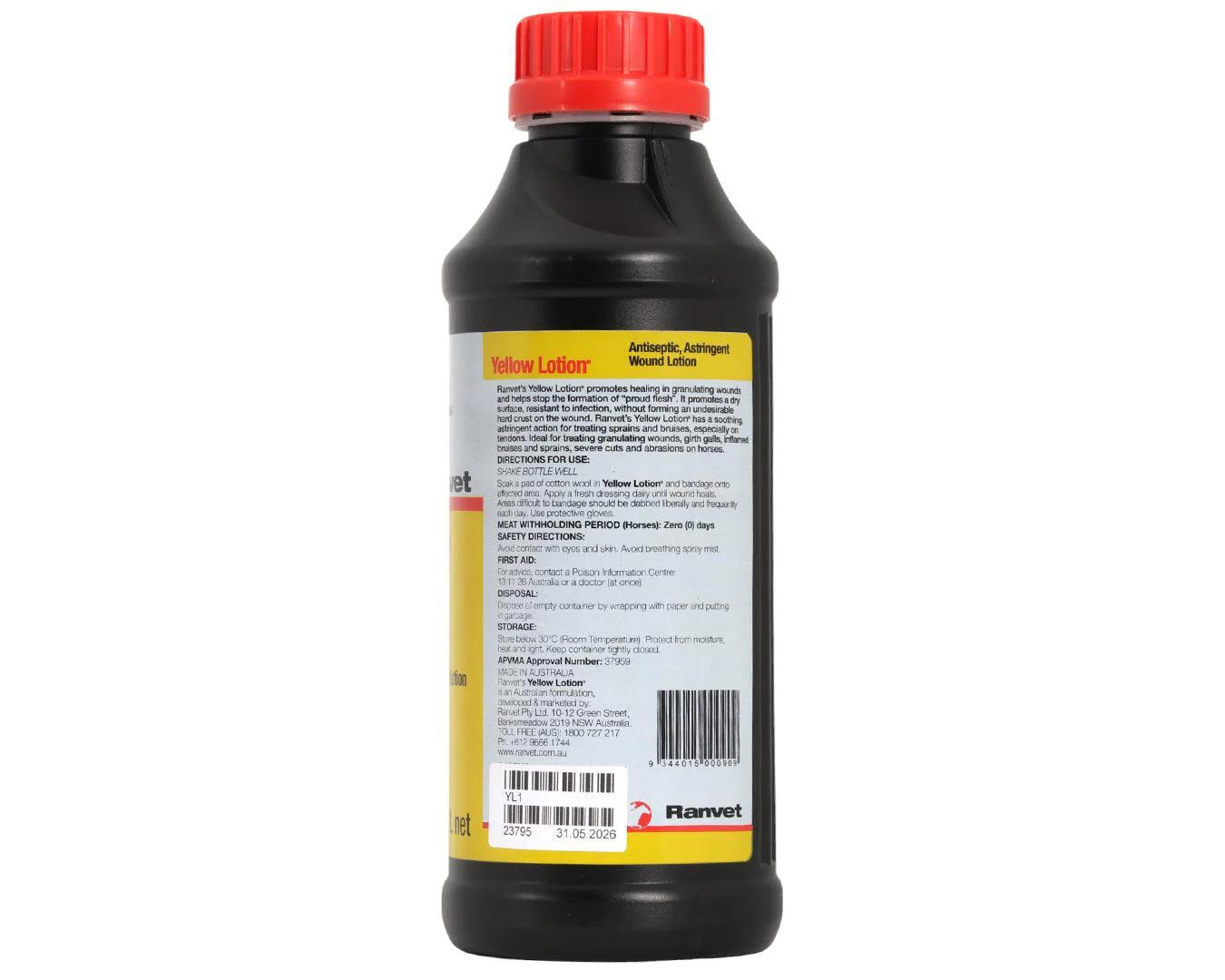 Ranvet Yellow Antiseptic Lotion Spray 500ml