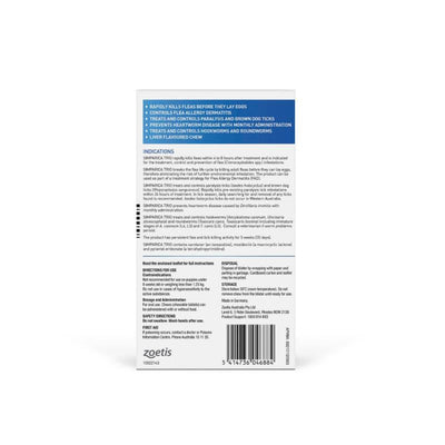 Simparica Medium 10.1-20kg 3pk Blue