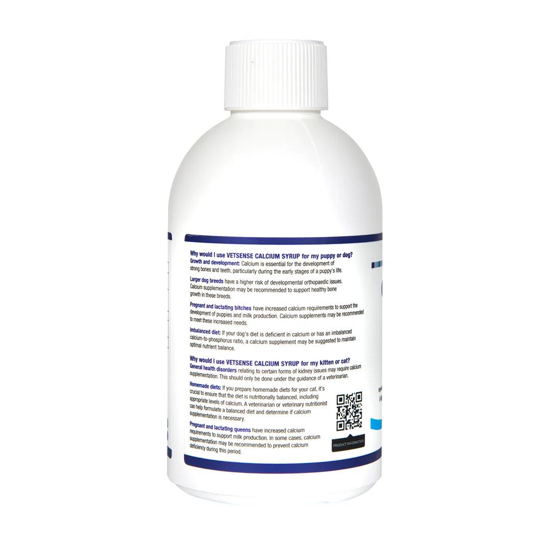Vetsense Calcium Syrup Nutritional Supplement For Dogs & Cats 1L