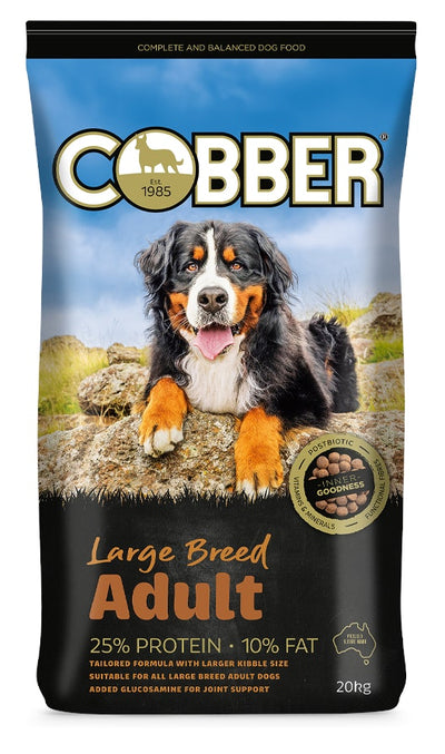 Cobber Large Breed Adult Dry Dog Food 8kg