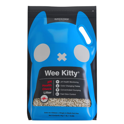 Wee Kitty Clumping Ph Health Check Cat Litter 4kg/8L