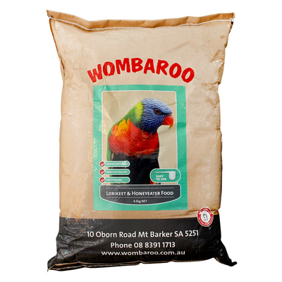 Wombaroo Lorikeet & Honeyeater Food 4.5kg