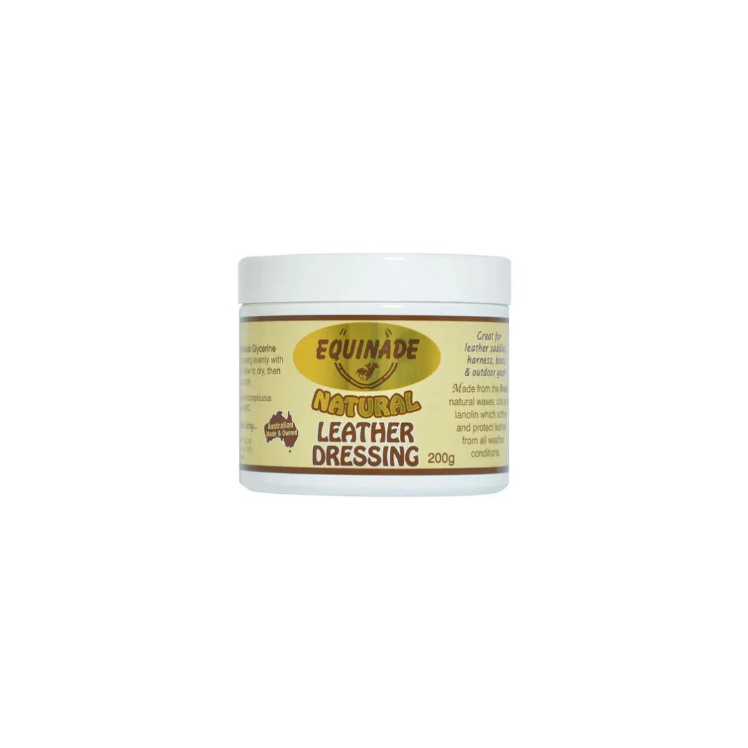 Equinade Natural Leather Dressing Beeswax Lanolin for Horses 200g