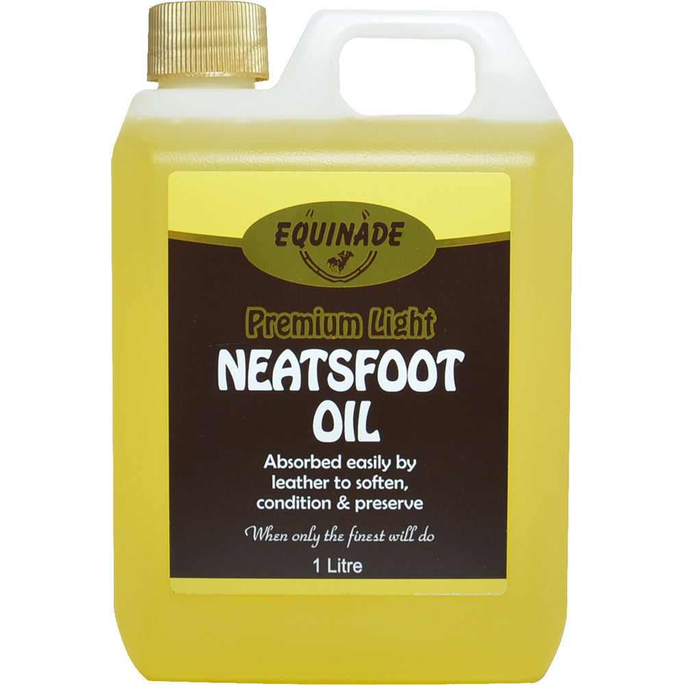 Equinade Light Neatsfoot Oil For Horse Personal Leather Care 1L