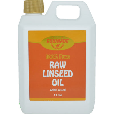 Equinade Pure Raw Linseed Oil Horse Coat and Conditioning 1L