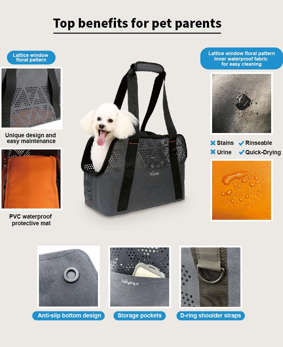 Ibiyaya Dachshunds Breezy Wanderer Dog Tote Carrier