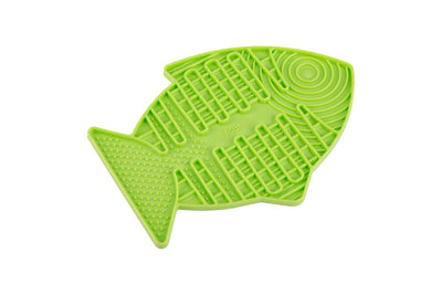 Lickimat Cat Feeder Casper Green