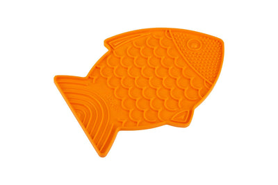 Lickimat Cat Feeder Felix Orange