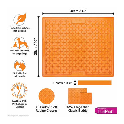 Lickimat Dog Feeder Classic Buddy Green Large