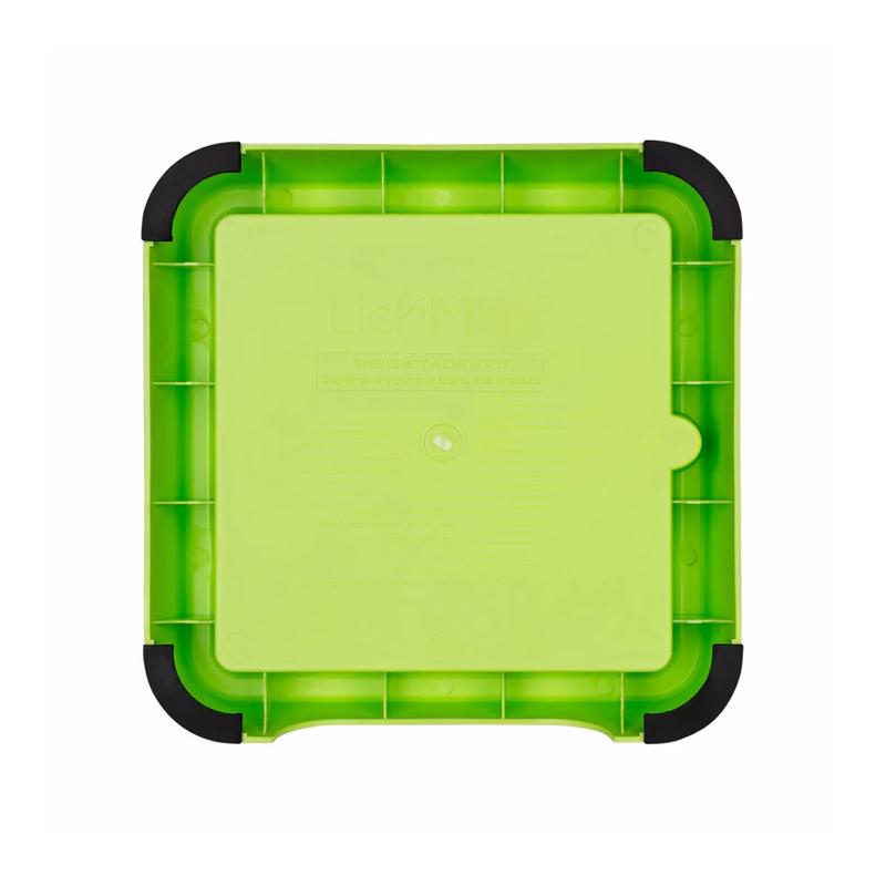Lickimat Dog Feeder Keeper Green