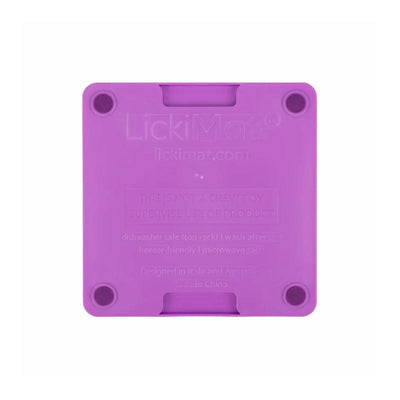 Lickimat Dog Feeder Mini Tuff Buddy Purple