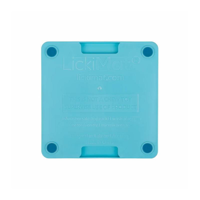 Lickimat Dog Feeder Mini Tuff Buddy Turquoise