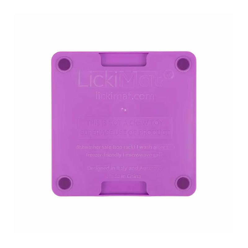 Lickimat Dog Feeder Mini Tuff Soother Purple
