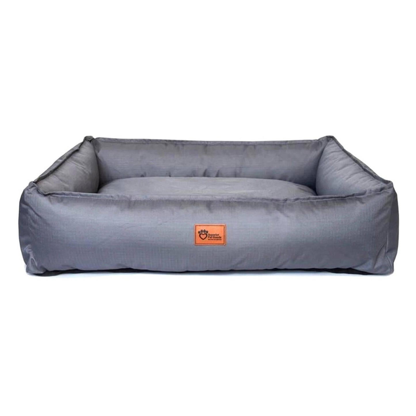 Superior Pet Goods Ripstop Dog Lounger/Bed Steel Grey Mini 67X44X23cm