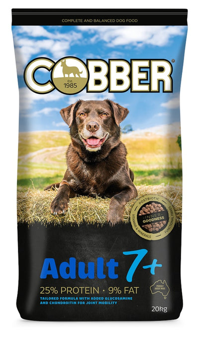 Cobber Adult 7+ Dry Dog Food 3kg