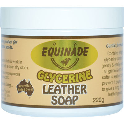 Equinade Glycerine Leather Soap 220g