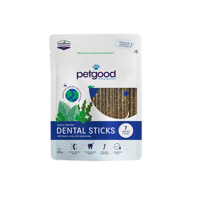 Petgood Insect Enriched Dog Dental Sticks 7pk