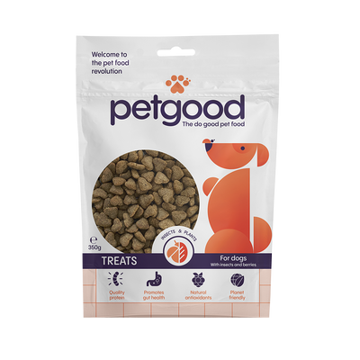 Petgood Insect Enriched Dog Training Reward Treats 350g