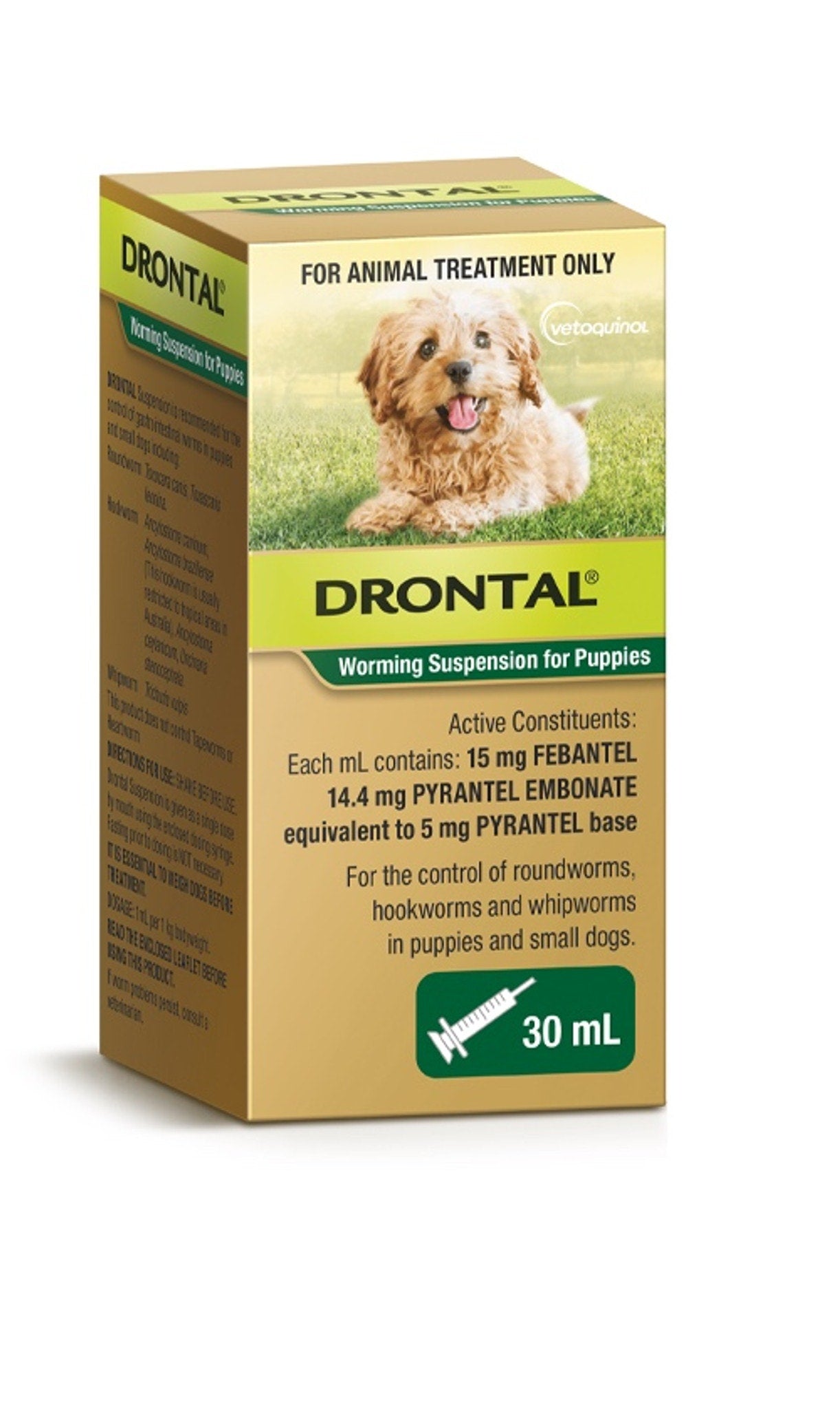 Drontal Wormers Puppy Worming Suspension 30ml