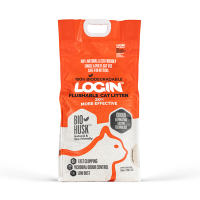 Login Rice Husk Cat Litter 7.2kg